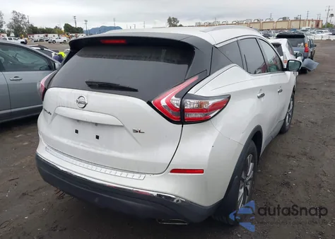 2018 Nissan Murano Sl z USA, uszkodzony, nr VIN 5N1AZ2MG3JN196481